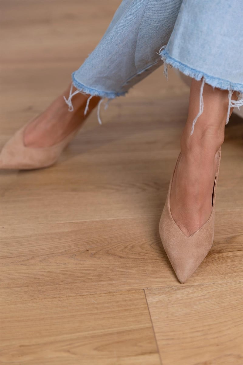 Vyna™ | Nude Low Heels